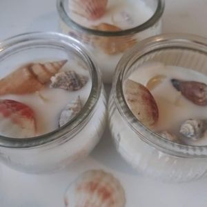 Handmade decorative candles